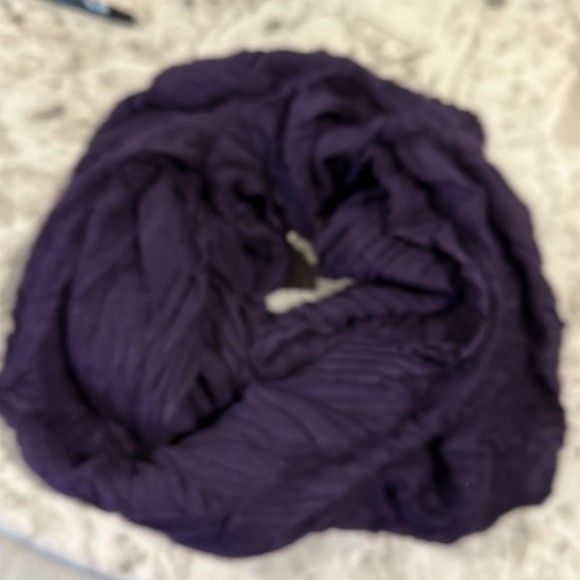 purple scarf/wrap - Picture 6 of 8